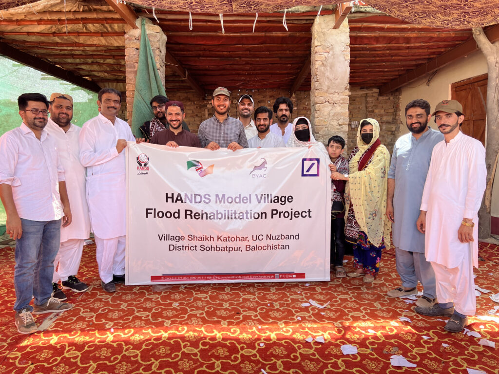 Building a Climate Resilient Model Village for Sohbatpur, Balochistan
